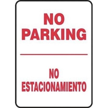 Accuform BILINGUAL SAFETY SIGN  SPANISH SBMVHR848XP SBMVHR848XP